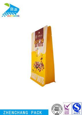 Daily Nut Food 8 Side Seal Bag Leakproof Resealable Gravure Printing