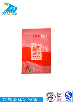 Reclosable Custom Size Zip Lock Pouch Bags Glossy Printing For Food Packaging