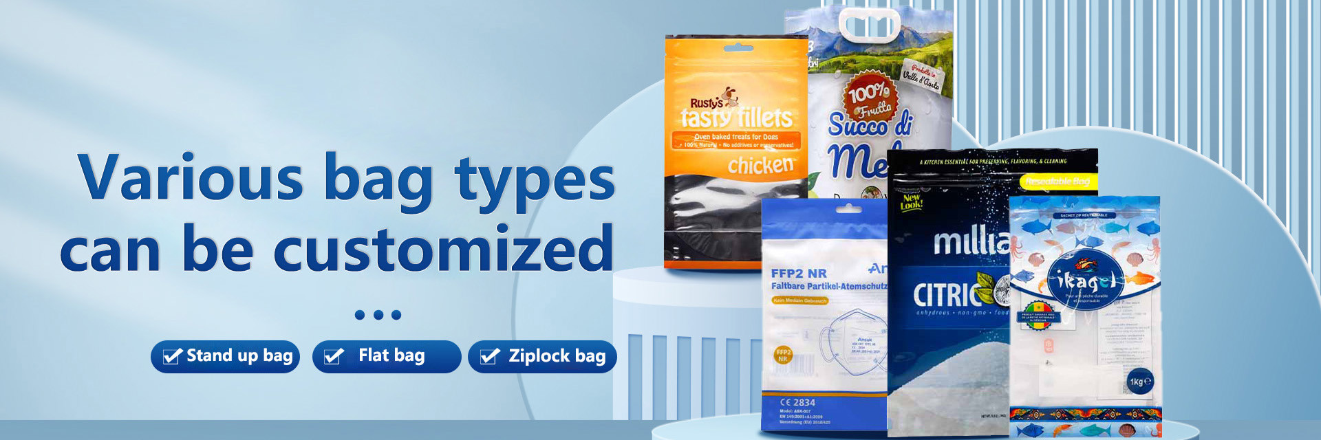 quality Stand Up Plastic Pouch Packaging factory